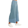 Ozai Cropped Wide Leg Pants In Azure