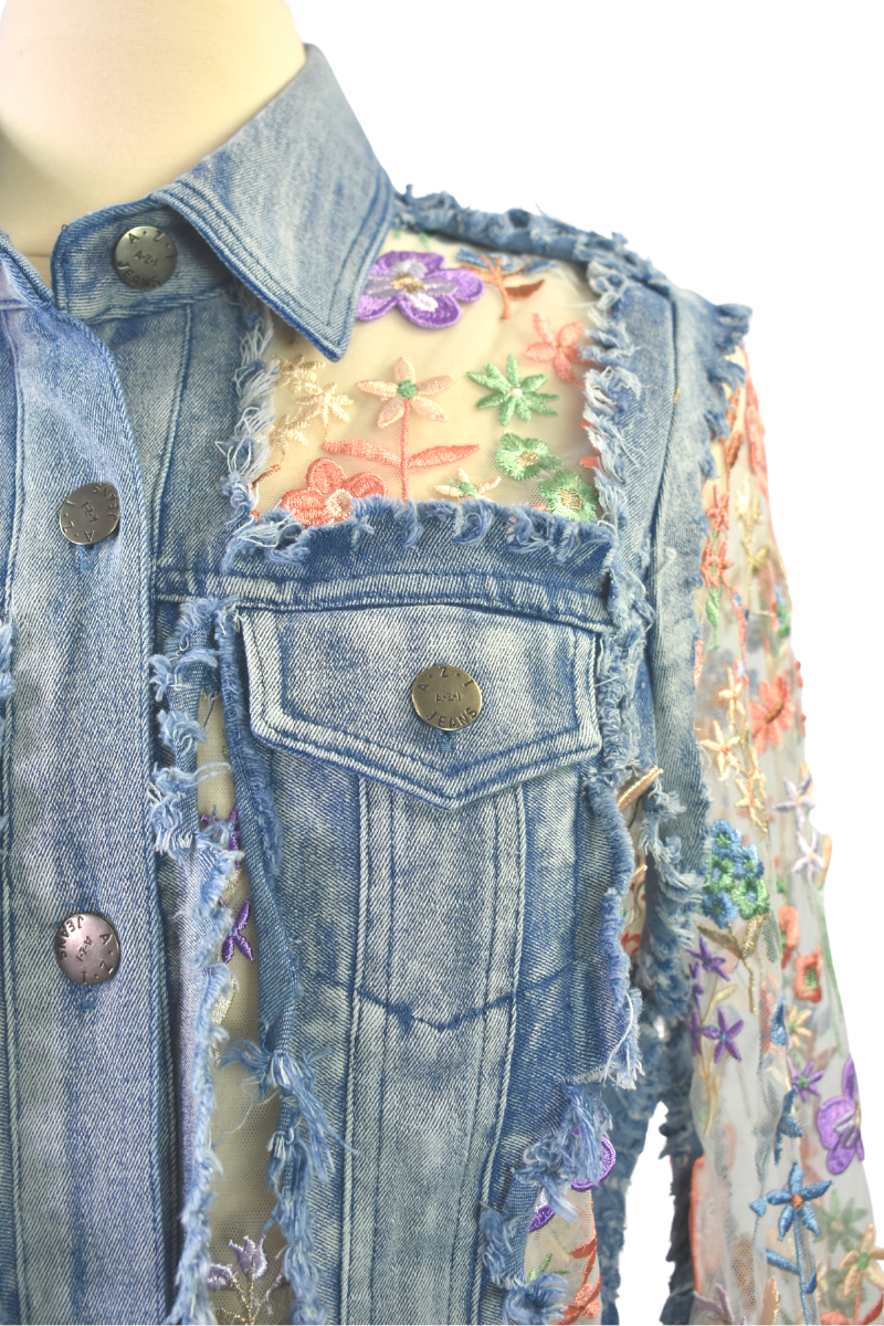 AZI Betty Denim Jacket SALE Shady And Katie Shady And Katie