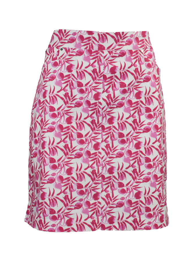 Renuar Skort In Bonbon Print