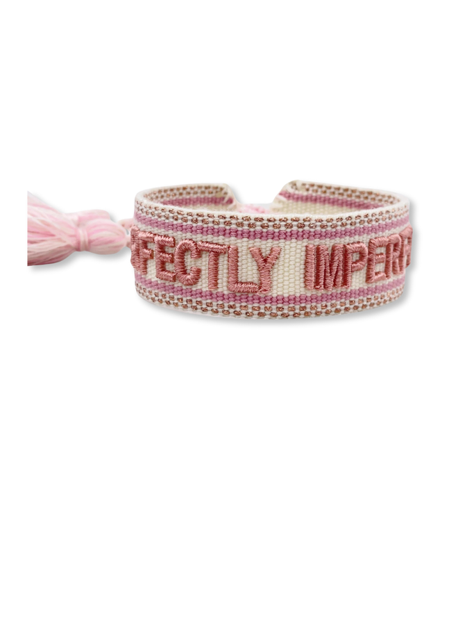 Perfectly Imperfect Bracelet In Pink