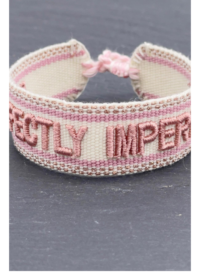 Perfectly Imperfect Bracelet In Pink