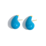 Big Turquoise Water Drop Earrings