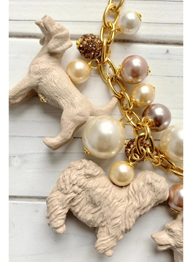 Lenora Dame Pearl Must Love Dogs Necklace