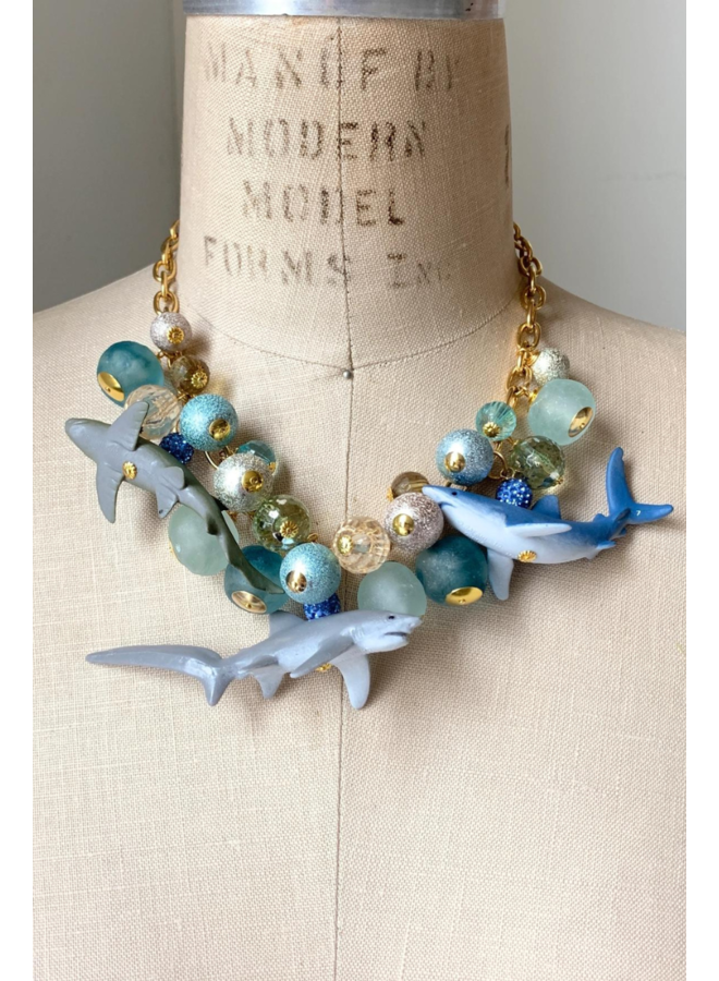 Lenora Dame Shark Week Necklace