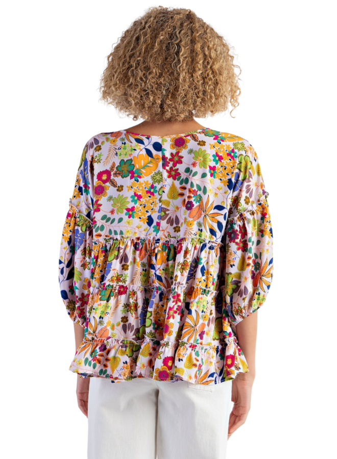 Floral Babydoll Top