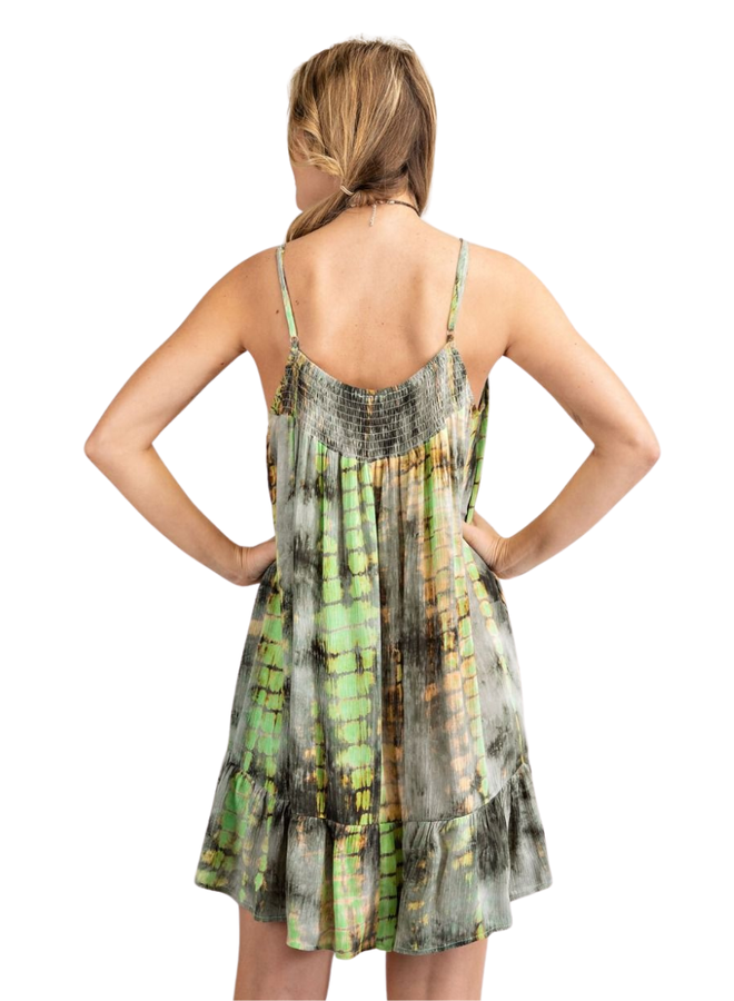 Iguana Tie Dye Dress