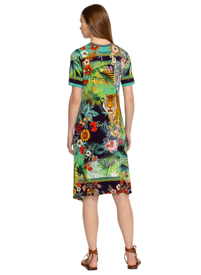 Johnny Was Janie Favorite V-Neck Swing Dress