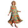Tropical Tiered Maxi Dress