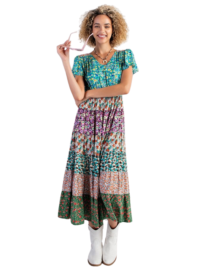 Tiered Maxi Dress