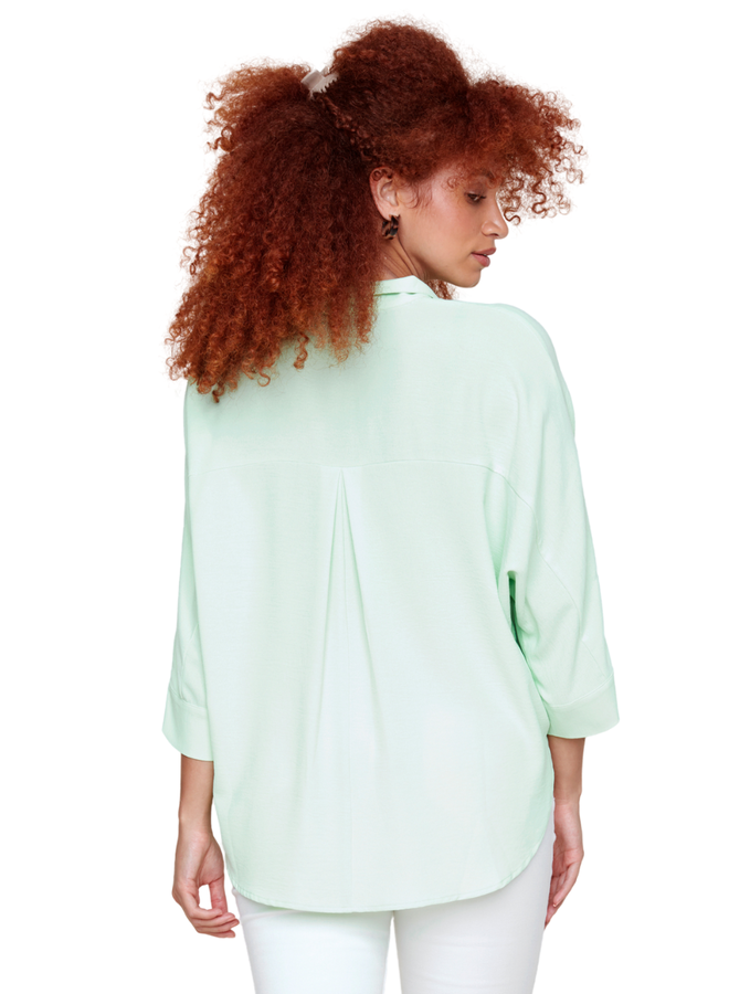 Renuar On Demand Blouse In Honeydew