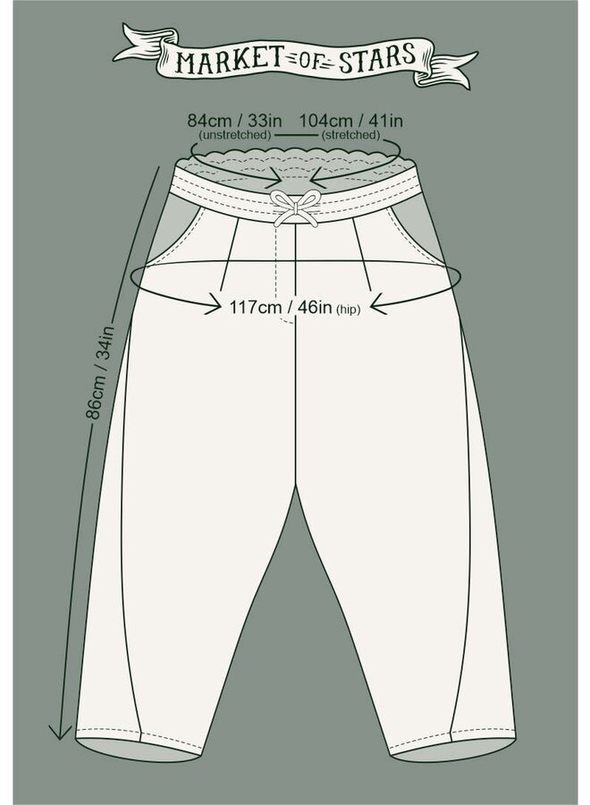 Market Of Stars Head In The Clouds Artist Pants