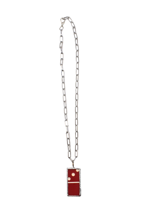 Red Domino Necklace