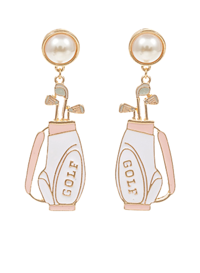 Golf Cart Earrings