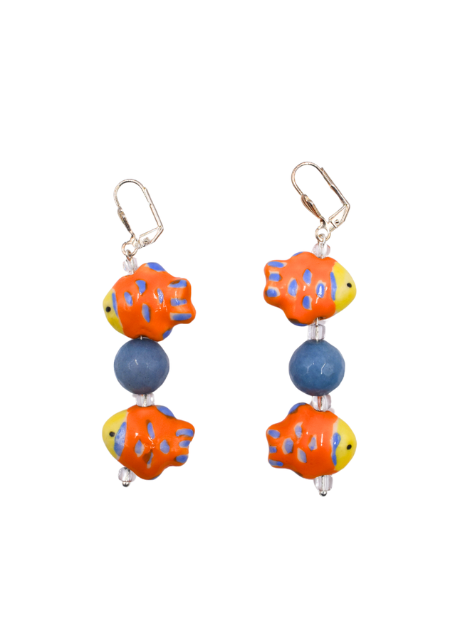 Swimming Fish Earrings