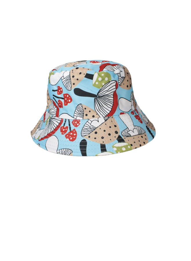 Retro Mushroom Dream Bucket Hat