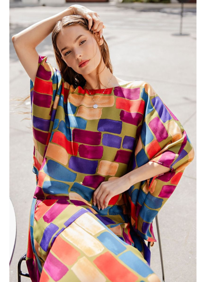 Maribella Poncho Top