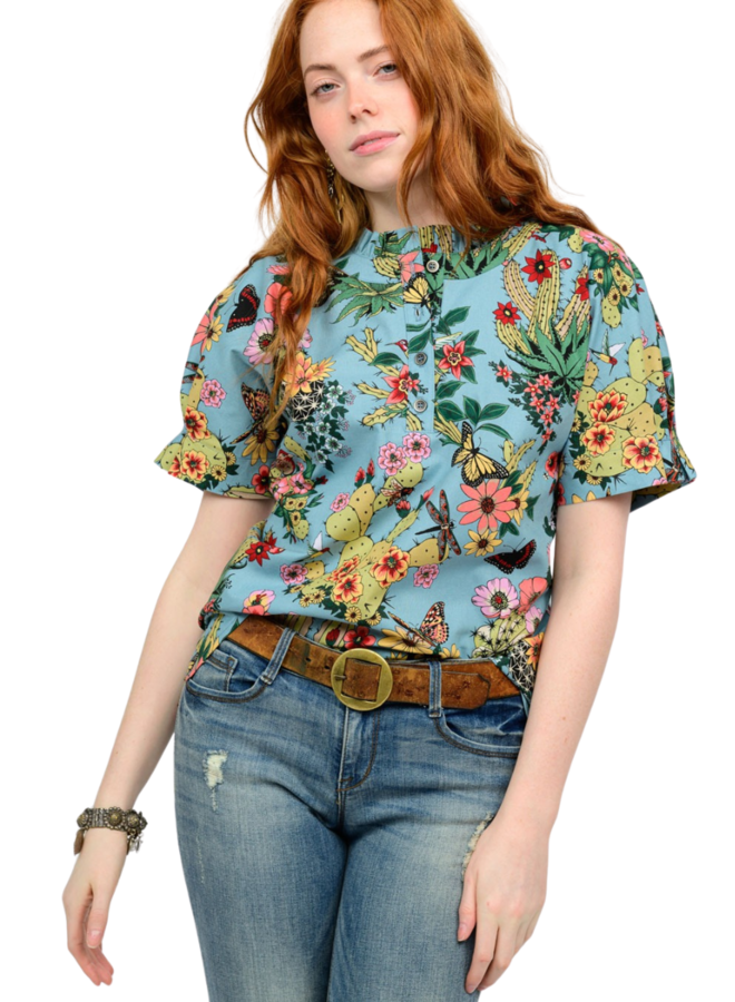 Ivy Jane Hacienda Cactus Top