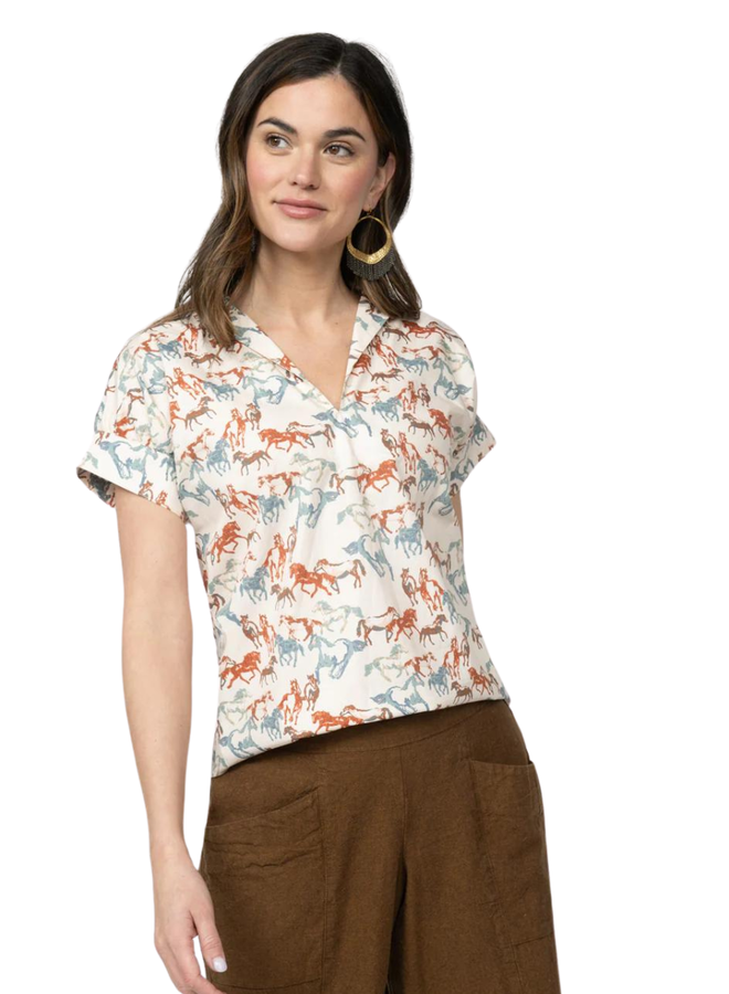 Ivy Jane Running Wild Top