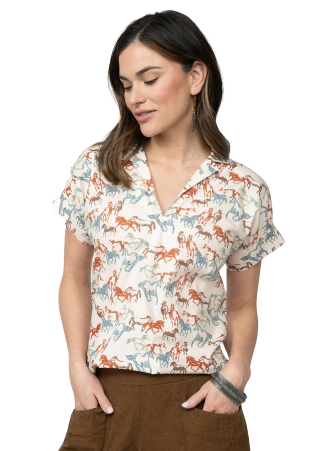 Ivy Jane Running Wild Top