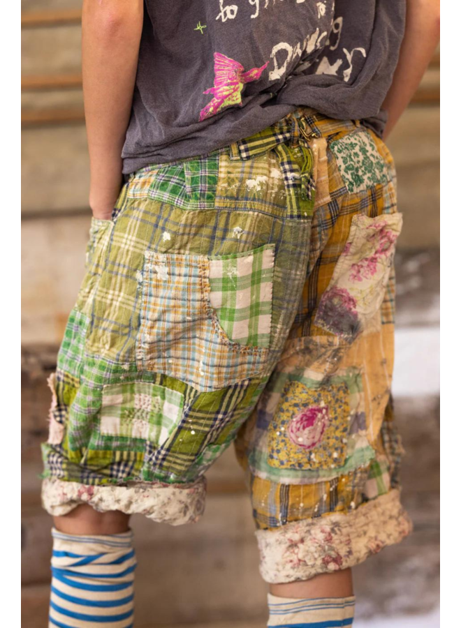 Magnolia Pearl Patchwork Miner Shorts