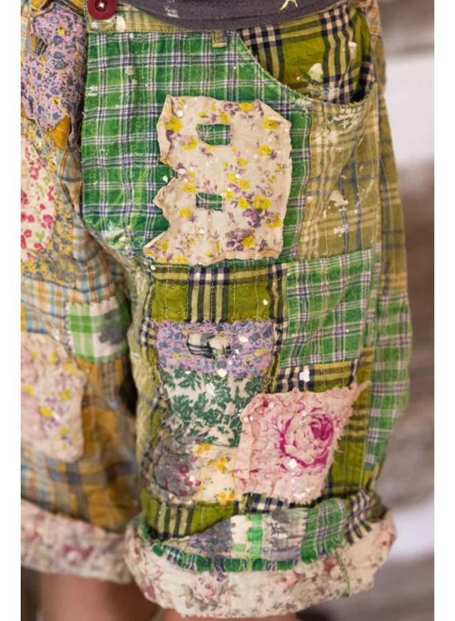 Magnolia Pearl Patchwork Miner Shorts