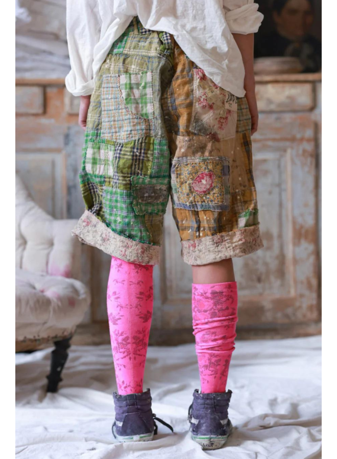 Magnolia Pearl Patchwork Miner Shorts