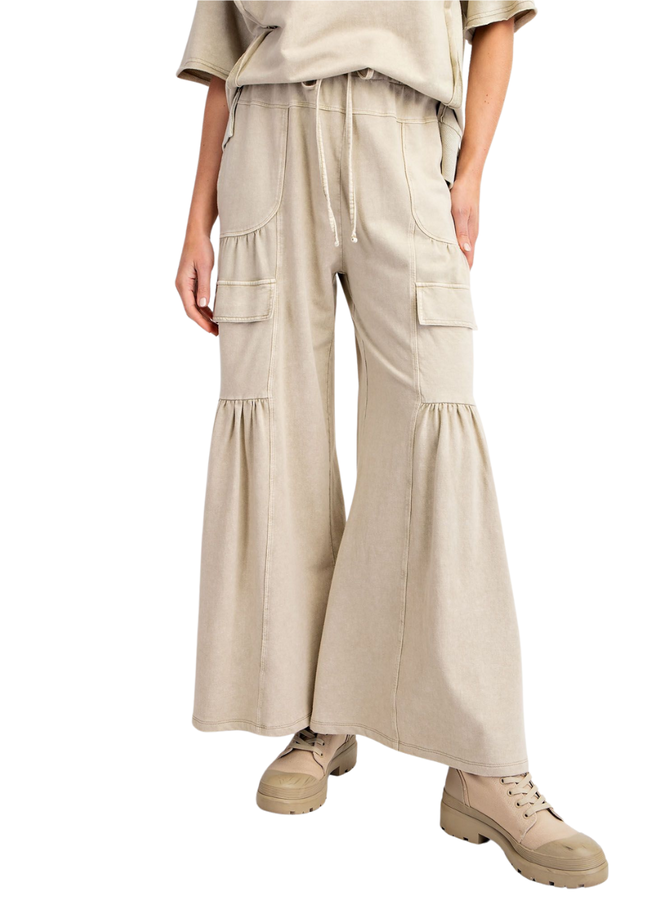 Lounge Cargo Pants In Khaki