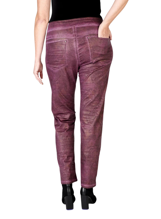 Alembika Iconic Jeans In Purple