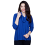 Renuar Tie Sweater In Lapis