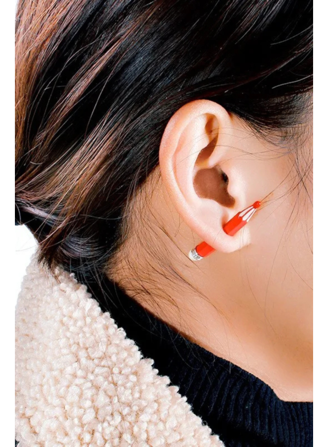 Little Pencil Earrings