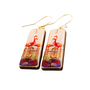 Pink Tropical Flamingo Earrings