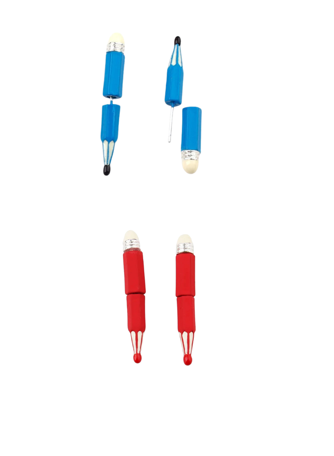 Little Pencil Earrings