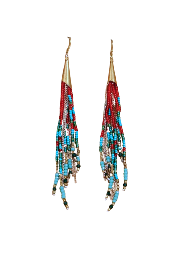 Boho Fringe Earrings