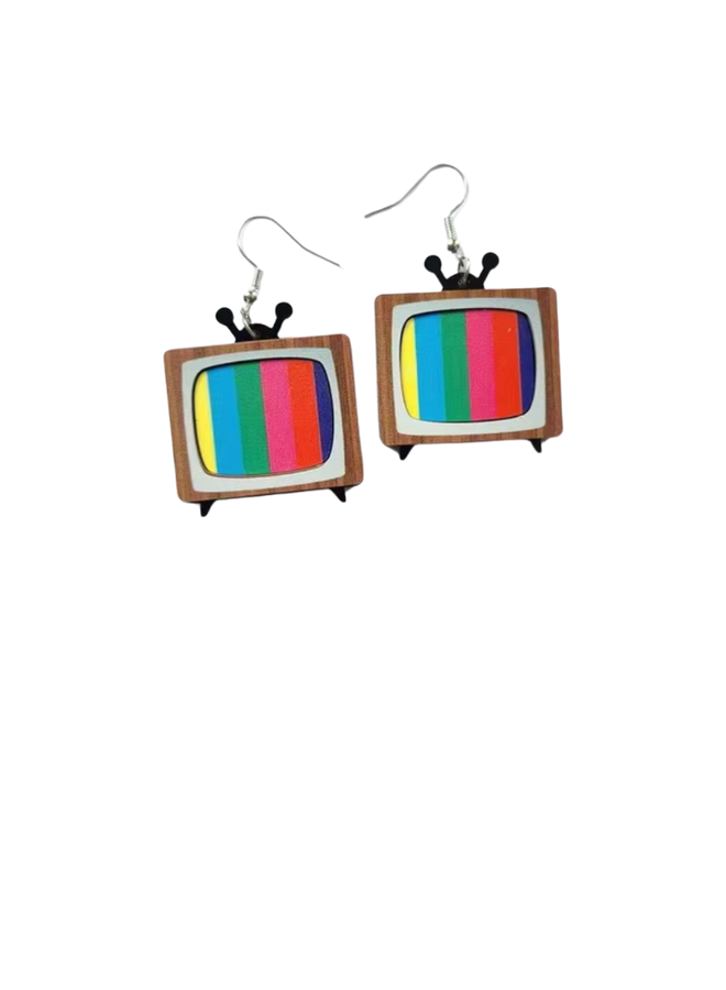Vintage TV Earrings