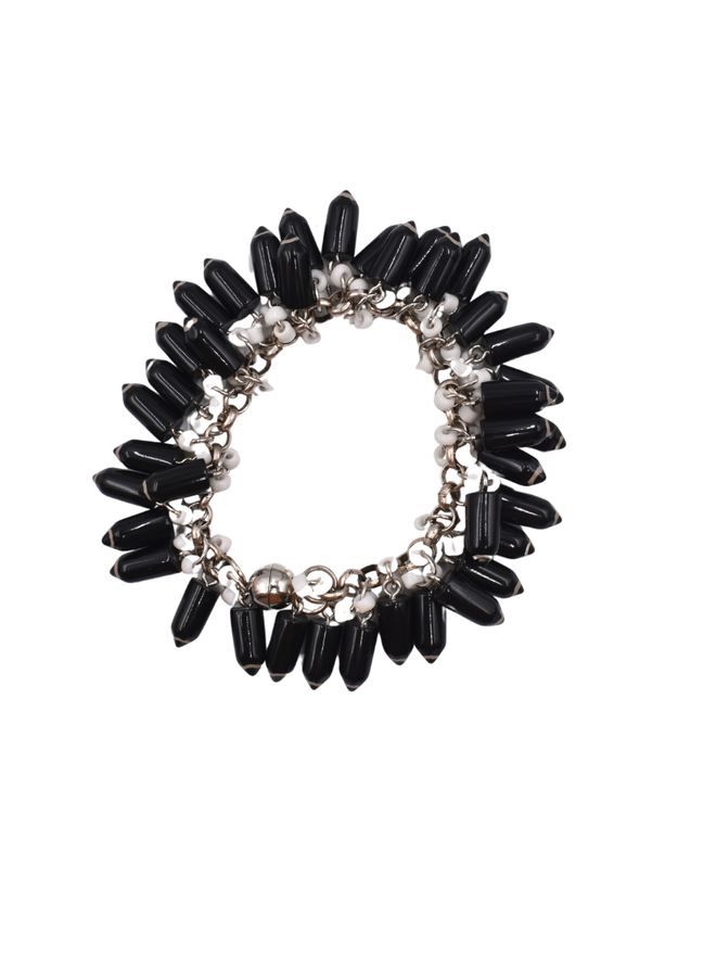 Pencil Me In Bracelet In Black