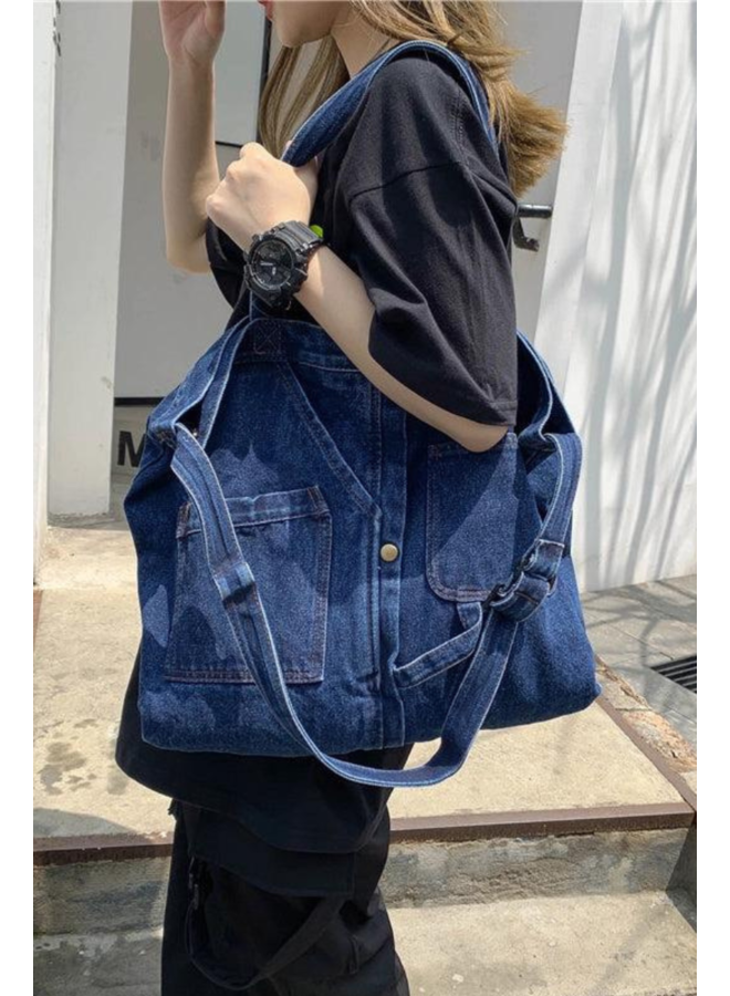 Denim Shoulder Bag