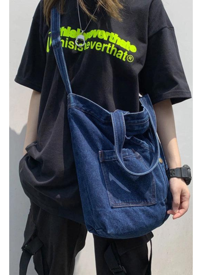 Denim Shoulder Bag