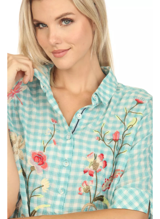 Johnny Was Geniveve Relaxed Dolman Shirt
