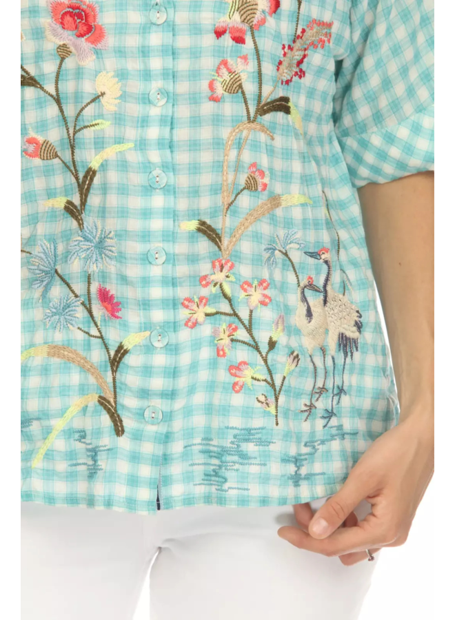 Johnny Was Geniveve Relaxed Dolman Shirt