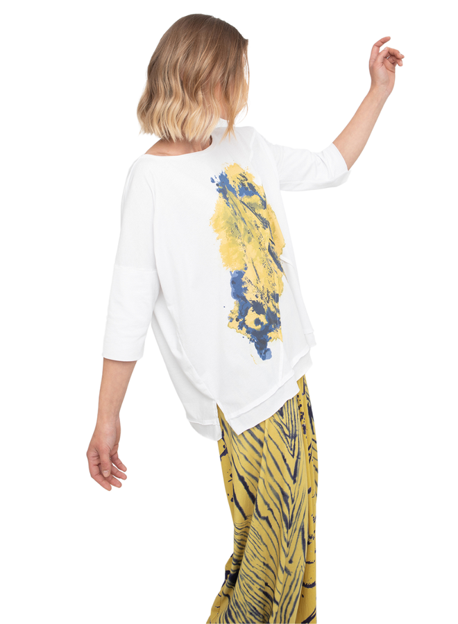 Ozai Malta Tee in Yellow