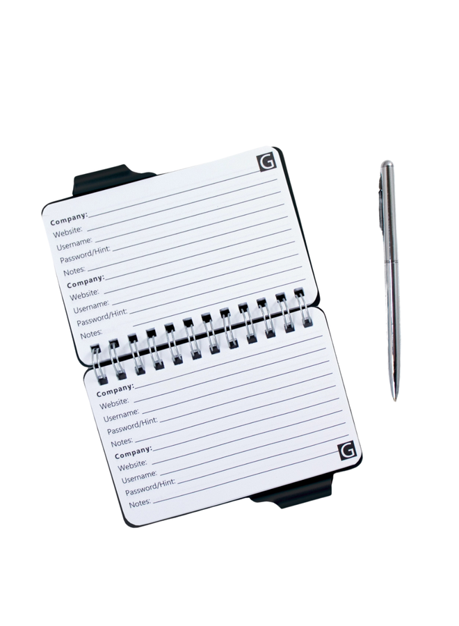 Nothing to See Password Book