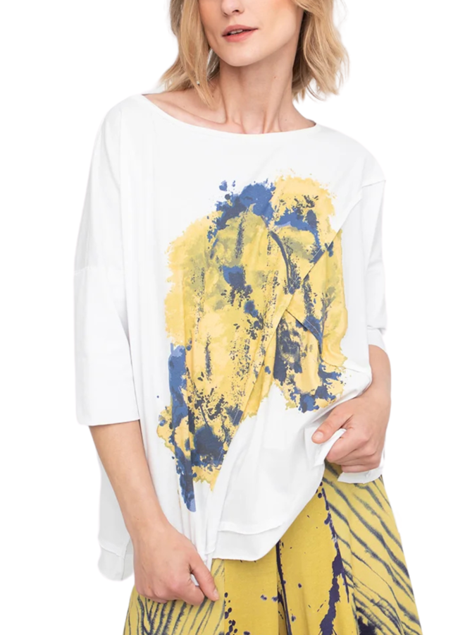 Ozai Malta Tee in Yellow