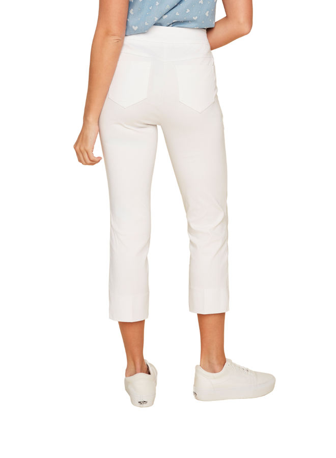 Renuar Crop Pant in White