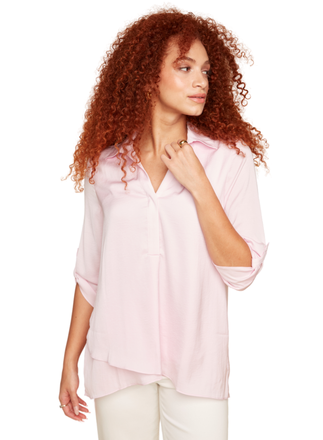 Renuar Soft And Beautiful Blouse In Ballerina