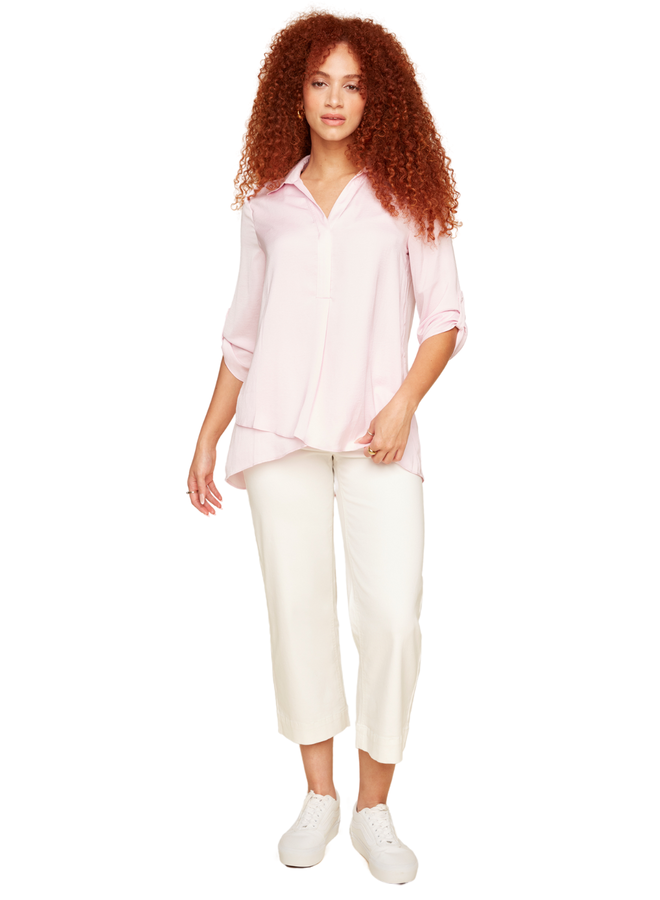Renuar Soft And Beautiful Blouse In Ballerina