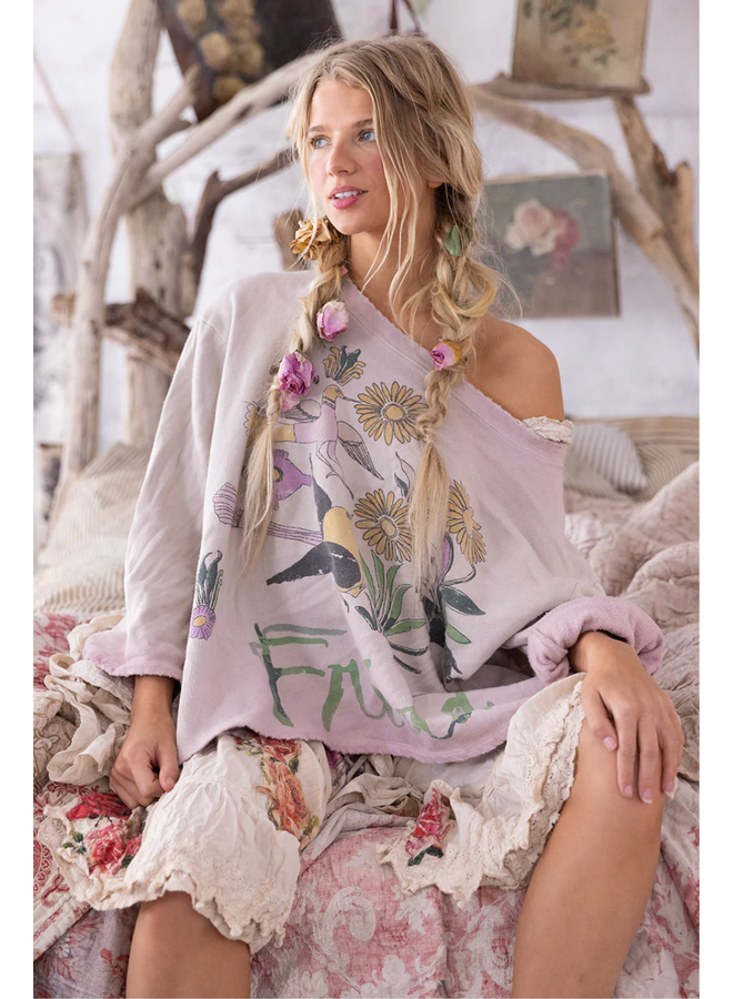 Magnolia Pearl Flight Flowers Frida Nago Sweatshirt