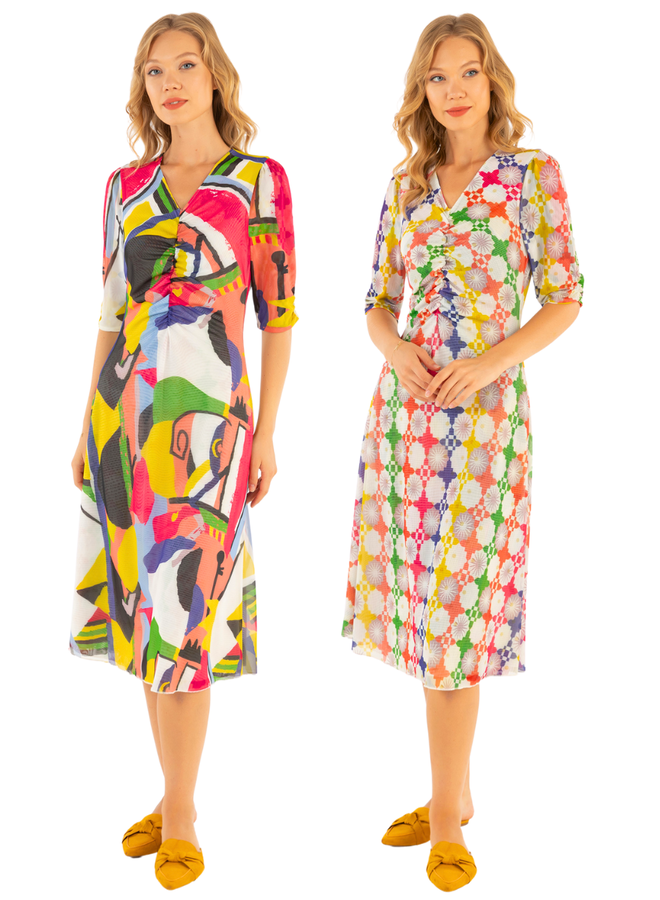 Isle Reversible Dragos Dress In Panther