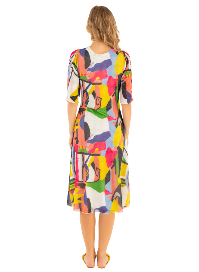 Isle Reversible Dragos Dress In Panther