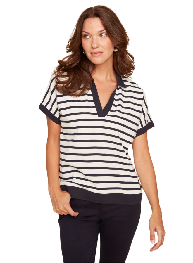 Renuar Striped Comfort Tee