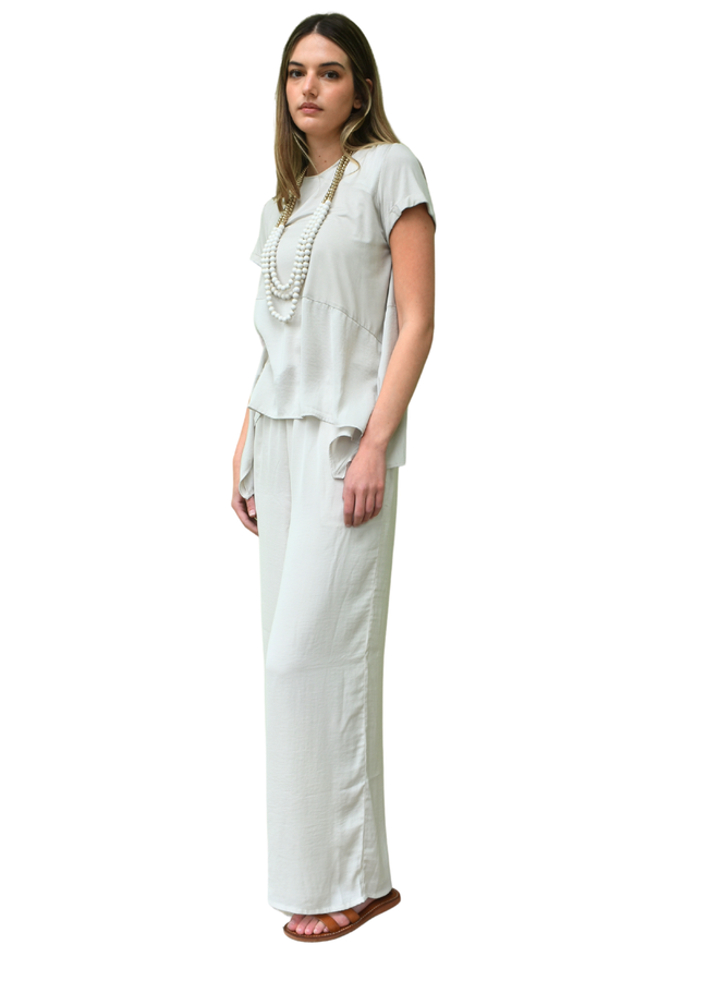 Renuar Soft And Beautiful Pants In Oyster